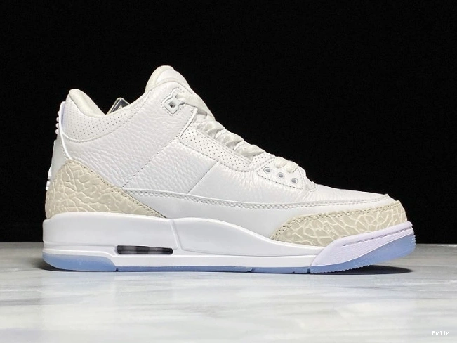 Bmlin Triple Retro 136064-111 Air Jordan White 3 0701